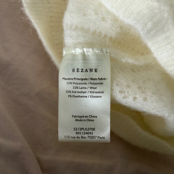 NWT Sezane Cristina Jumper XXS - Picture 7 of 7